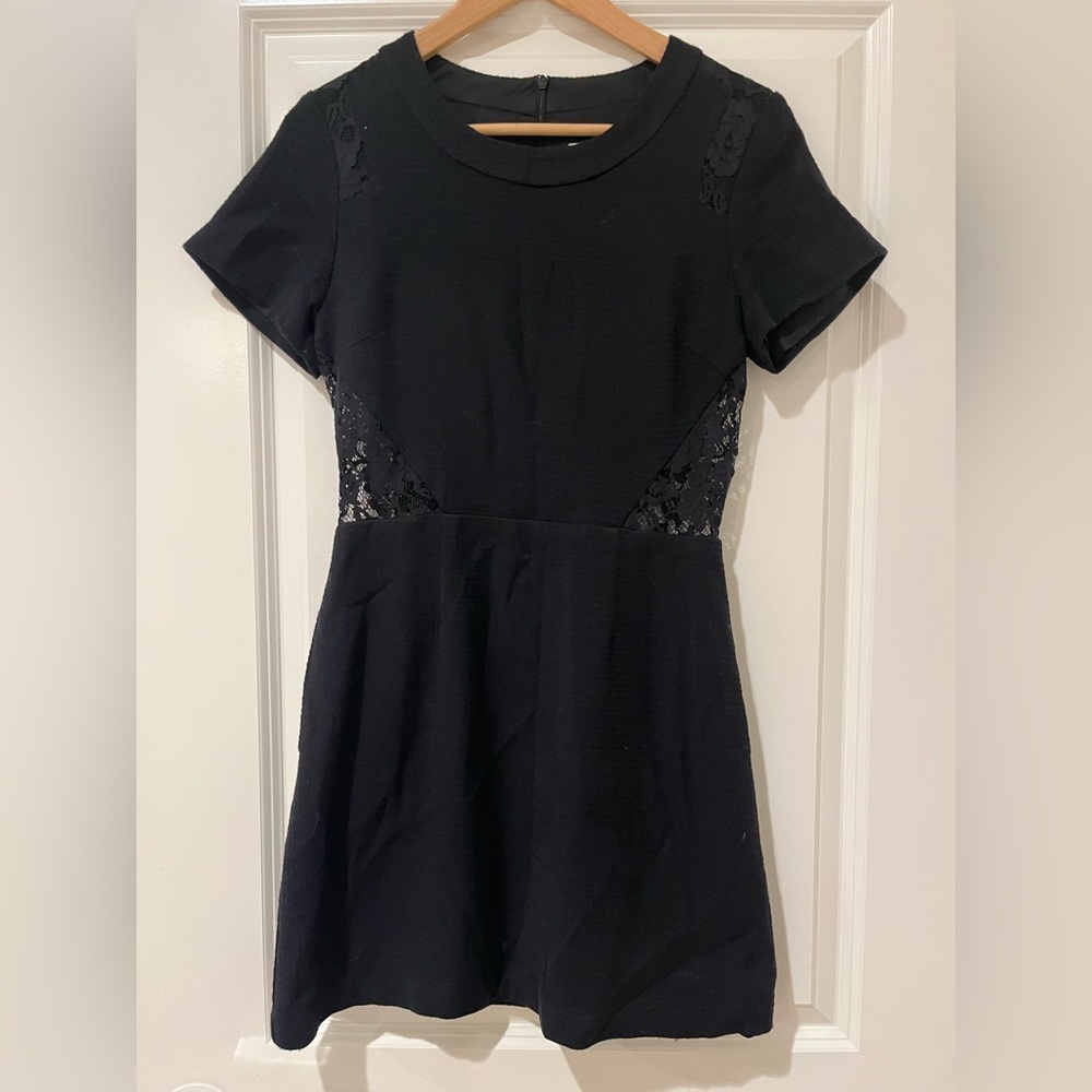 SEA New York black wool dress